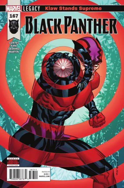 Cover of Avengers of the New World Part 8; Klaw Stands Supreme Part 2
