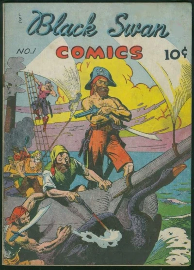 Cover of Black Swan Comics