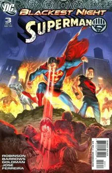Cover of Blackest Night: Superman