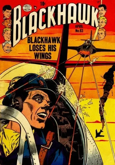 Cover of Blackhawk Loses His Wings