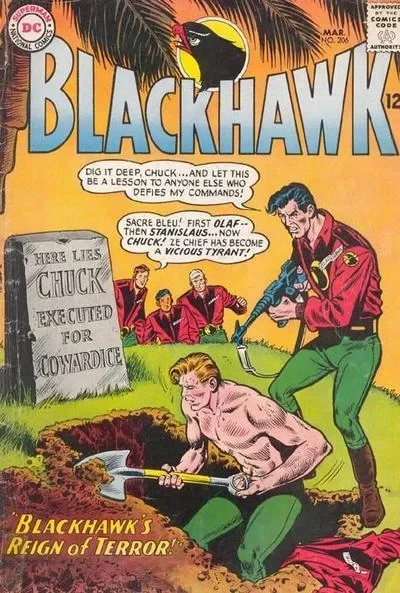 Cover of Blackhawk's Reign of Terror