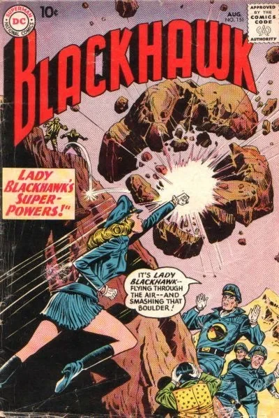 Cover of Lady Blackhawk's Super-Powers