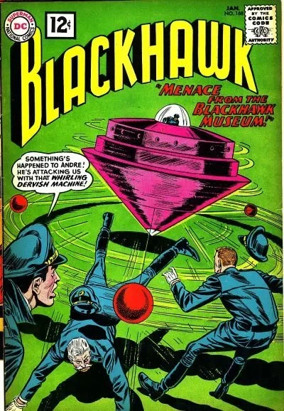 Cover of Menace from the Blackhawk Museum