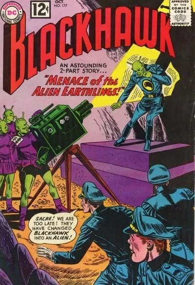 Cover of Menace of the Alien Earthlings