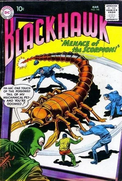 Cover of Menace of the Scorpion