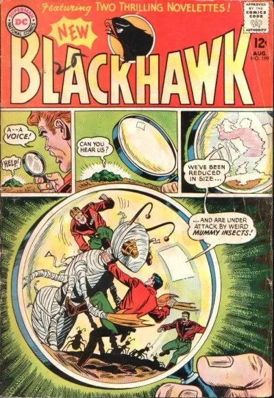 Cover of The Attack of the Mummy Insects ; The Fabulous Blackhawk Freaks
