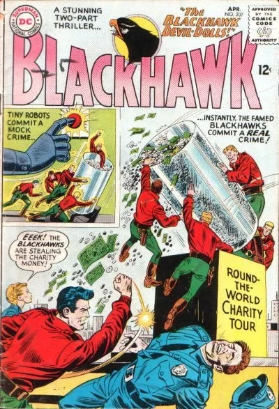 Cover of The Blackhawk Devil-Dolls