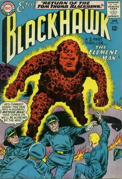 Cover of The Element Man ; Return of the Tom Thumb Blackhawk