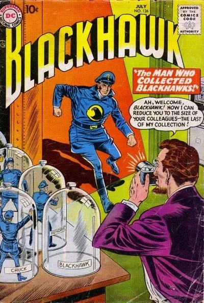 Cover of The Man Who Collected Blackhawks