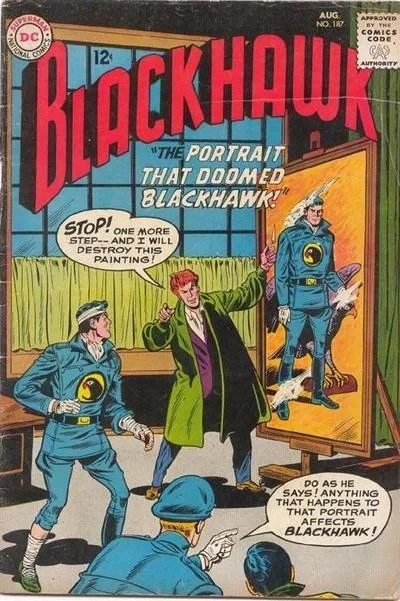 Cover of The Portrait that Doomed Blackhawk