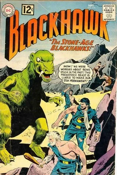 Cover of The Stone-Age Blackhawks