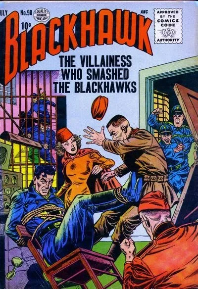 Cover of The Villainess Who Smashed the Blackhawks