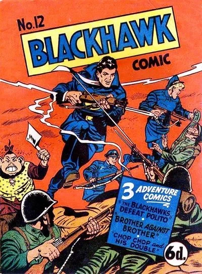 Cover of The Blackhawks Defeat Polito