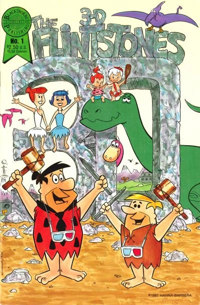 Cover of The Flintstones 3D [#1]