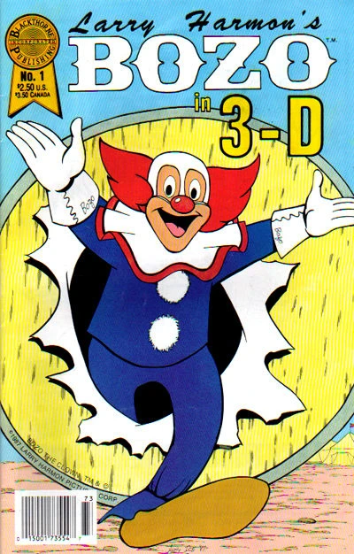 Cover of Larry Harmon's Bozo in 3-D [#1]
