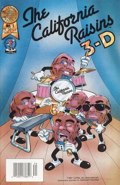 Cover of The California Raisins 3-D [#1]