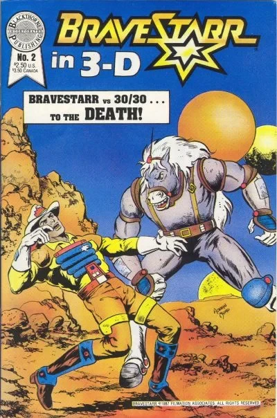 Cover of Bravestarr in 3-D [#2]