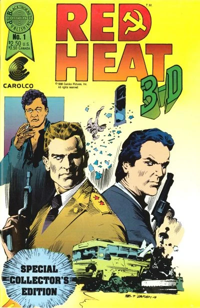 Cover of Red Heat 3-D