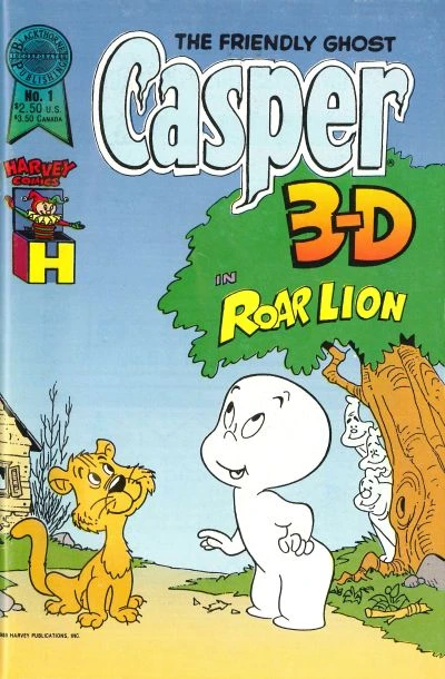 Cover of Casper 3-D in Roar Lion