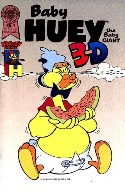 Cover of Baby Huey the Baby Giant 3-D