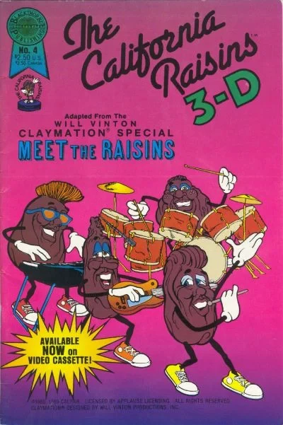 Cover of The California Raisins 3-D [#4]