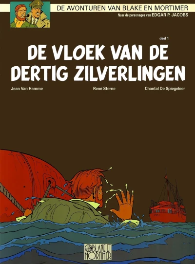 Cover of De Vloek van de Dertig Zilverlingen: 1 - Het Manuscript van Nicodemus