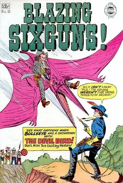 Cover of Blazing Sixguns 12