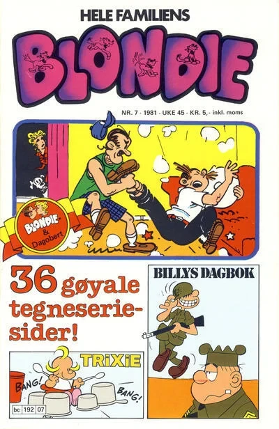 Cover of Issue #198107
