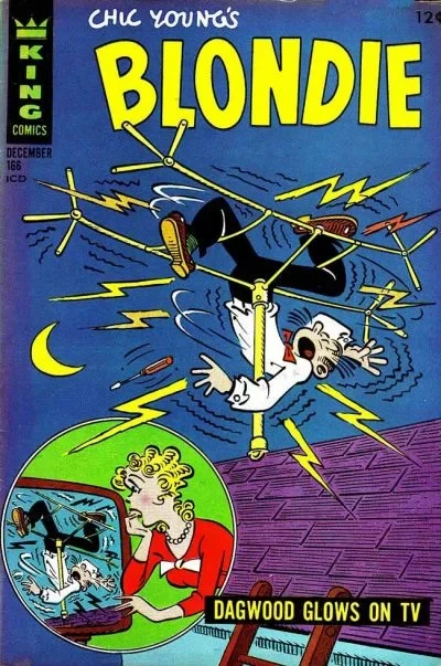 Cover of Dagwood Glows on TV