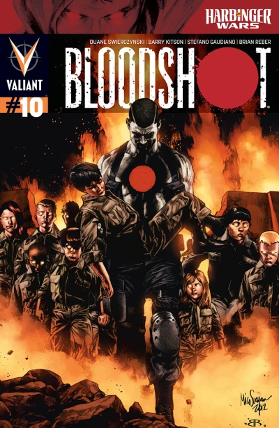 Cover of Harbinger Wars: Bloodshot Part One
