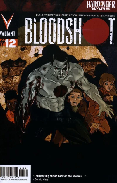Cover of Harbinger Wars: Bloodshot Part Three; Gone To Pieces