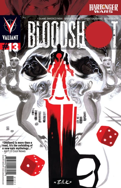 Cover of Harbinger Wars: Bloodshot Part Four; Living the Dream