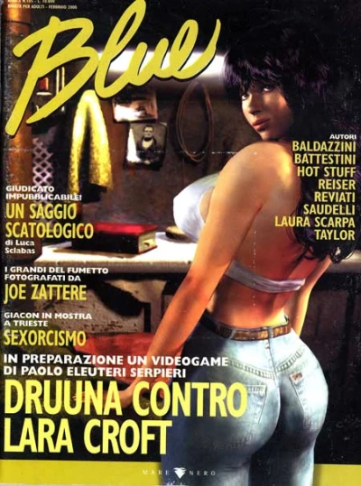 Cover of Druuna Contro Lara Croft