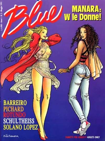 Cover of Manara: W le Donne!