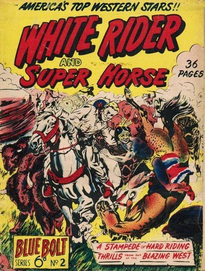 Cover of White Rider and Super Horse