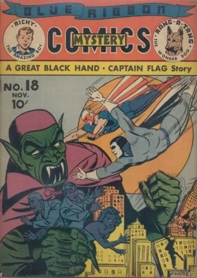 Cover of A Great Black Hand-Captain Flag Story