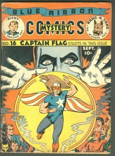 Cover of CAPTAIN FLAG Starts In This Issue