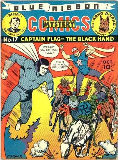 Cover of Captain Flag vs. The Black Hand