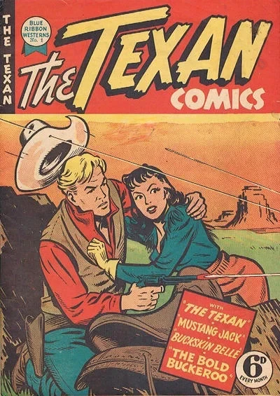 Cover of The Texan Comics