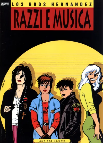 Cover of Love and Rockets 0: Razzi e musica