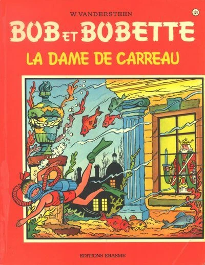 Cover of La dame de carreau