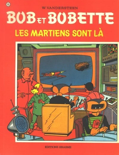 Cover of Les Martiens sont là