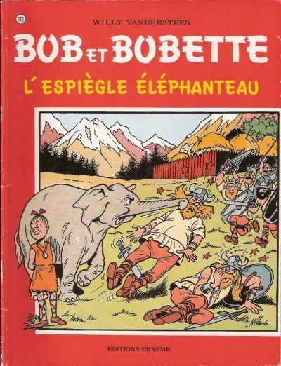 Cover of L'espiègle éléphanteau