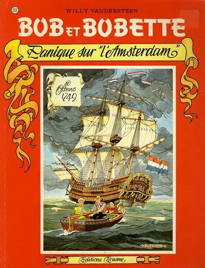 Cover of Panique sur l'Amsterdam