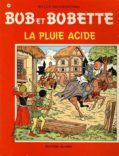 Cover of La pluie acide