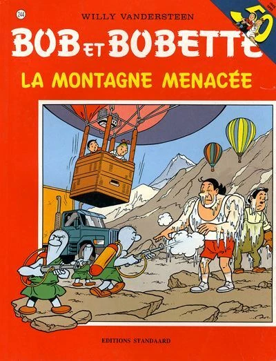 Cover of La montagne menacée