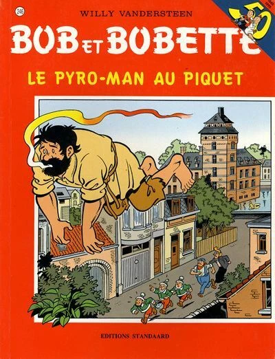 Cover of Le pyro-man au piquet