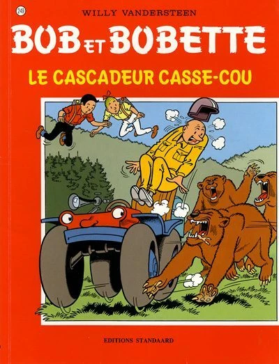 Cover of Le cascadeur casse-cou