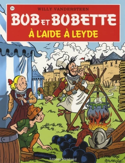 Cover of À l'aide à Leyde