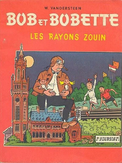 Cover of Les rayons zouin
